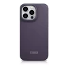 Чохол iCarer CE Premium Leather Folio Case для iPhone 14 Pro Dark Purple with MagSafe (WMI14220714-DP)