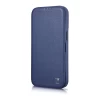 Чохол iCarer CE Premium Leather Folio Case для iPhone 14 Pro Blue with MagSafe (WMI14220714-BU)
