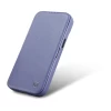 Чехол iCarer CE Premium Leather Folio Case для iPhone 14 Pro Max Light Purple with MagSafe (WMI14220716-LP)