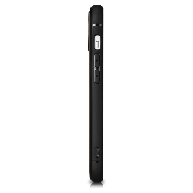 Чехол iCarer Leather Oil Wax Case для iPhone 14 Black with MagSafe (WMI14220717-BK)