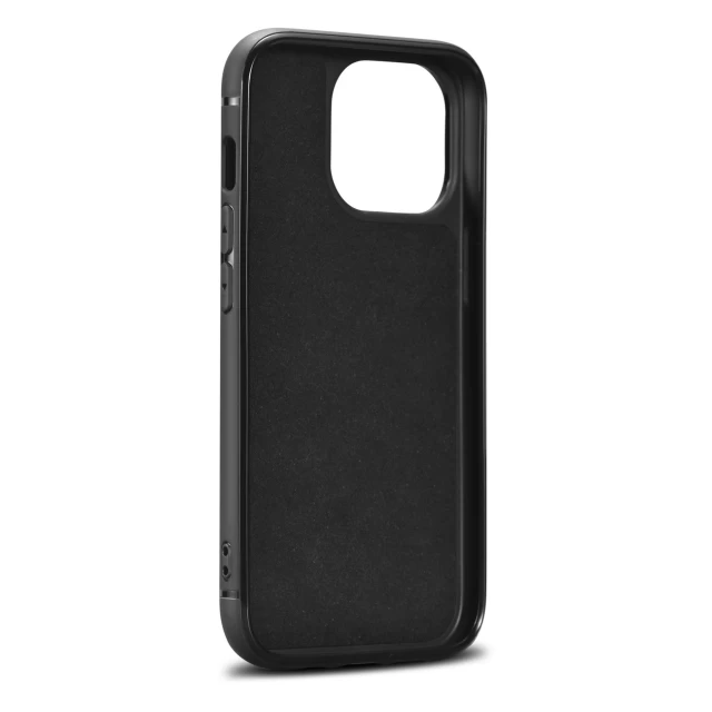Чохол iCarer Leather Oil Wax Case для iPhone 14 Pro Black with MagSafe (WMI14220718-BK)
