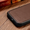 Чохол iCarer Leather Oil Wax Case для iPhone 14 Pro Brown with MagSafe (WMI14220718-BN)