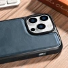 Чохол iCarer Leather Oil Wax Case для iPhone 14 Pro Blue with MagSafe (WMI14220718-BU)