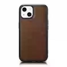 Чохол iCarer Leather Oil Wax Case для iPhone 14 Plus Brown with MagSafe (WMI14220719-BN)