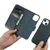 Чохол iCarer Oil Wax Wallet Case 2in1 для iPhone 14 Anti-RFID Blue (WMI14220721-BU)