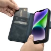 Чохол iCarer Oil Wax Wallet Case 2in1 для iPhone 14 Anti-RFID Blue (WMI14220721-BU)