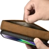 Чохол iCarer Oil Wax Wallet Case 2in1 для iPhone 14 Anti-RFID Brown (WMI14220721-TN)