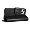 Чехол iCarer Oil Wax Wallet Case 2in1 для iPhone 14 Plus Anti-RFID Black (WMI14220723-BK)
