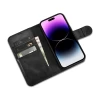 Чехол iCarer Oil Wax Wallet Case 2in1 для iPhone 14 Pro Max Anti-RFID Black (WMI14220724-BK)