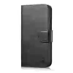 Чехол iCarer Oil Wax Wallet Case 2in1 для iPhone 14 Pro Max Anti-RFID Blue (WMI14220724-BU)