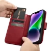 Чохол iCarer Wallet Case 2in1 для iPhone 14 Plus Anti-RFID Red (WMI14220727-RD)