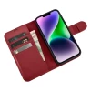 Чохол iCarer Wallet Case 2in1 для iPhone 14 Plus Anti-RFID Red (WMI14220727-RD)