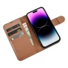 Чохол iCarer Wallet Case 2in1 для iPhone 14 Pro Max Anti-RFID Brown (WMI14220728-BN)
