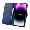 Чехол iCarer Wallet Case 2in1 для iPhone 14 Pro Max Anti-RFID Blue (WMI14220728-BU)