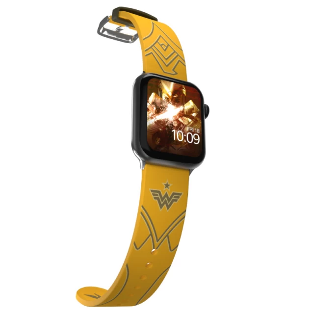 Універсальний ремінець MobyFox DC Comics для Apple Watch Wonder Woman 1984 Golden Armor (ST-WNR22DCC2013)