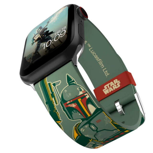 Універсальний ремінець MobyFox Star Wars для Apple Watch Boba Fett (ST-DSY22STW2015)