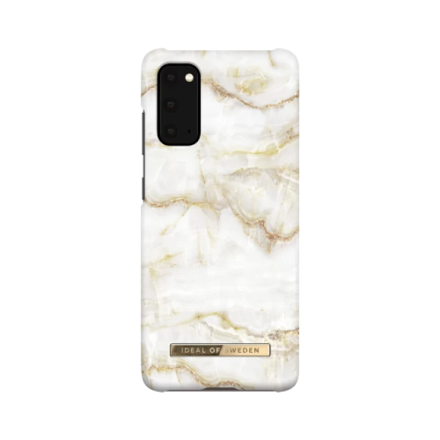 Чохол iDeal of Sweden для Samsung Galaxy S20 Fashion Golden Pearl Marble (IEOIDS20GPM)