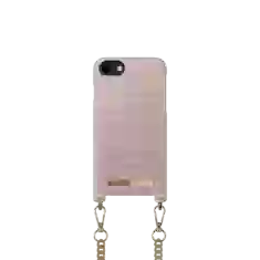 Чехол iDeal of Sweden для iPhone 8 | 7 | 6 | 6s | SE Necklace Misty Rose Croco (IEONIDISEMRC)