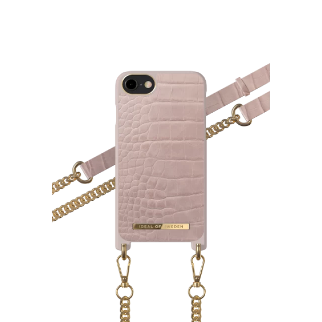 Чехол iDeal of Sweden для iPhone 8 | 7 | 6 | 6s | SE Necklace Misty Rose Croco (IEONIDISEMRC)