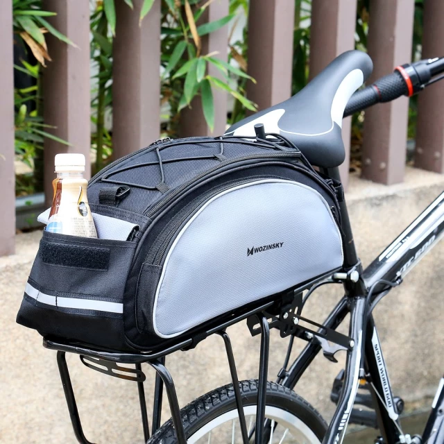 Сумка для велосипеда на багажник Wozinsky Bike Frame Bag 13L Black (WBB1BK)