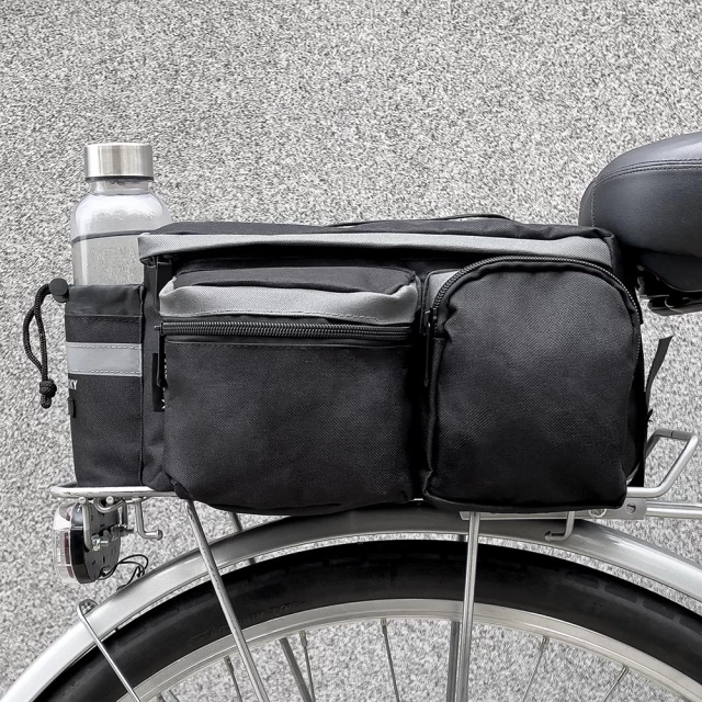 Сумка для велосипеда на багажник Wozinsky Bike Pannier Bag 6L Black (WBB3BK)