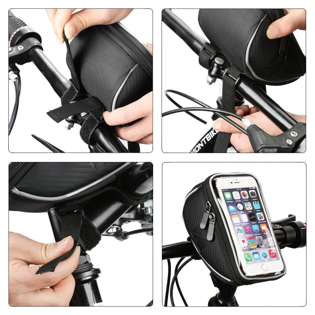 Сумка для велосипеда на руль Wozinsky Bag Bike Phone Case 6.5