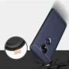 Чехол HRT Carbon Case для Motorola Moto G7 Play Blue (7426825366573)