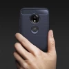 Чохол HRT Carbon Case для Motorola Moto G7 Play Blue (7426825366573)