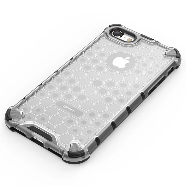 Чехол HRT Honeycomb для iPhone 8 | 7 Transparent (7426825374844)