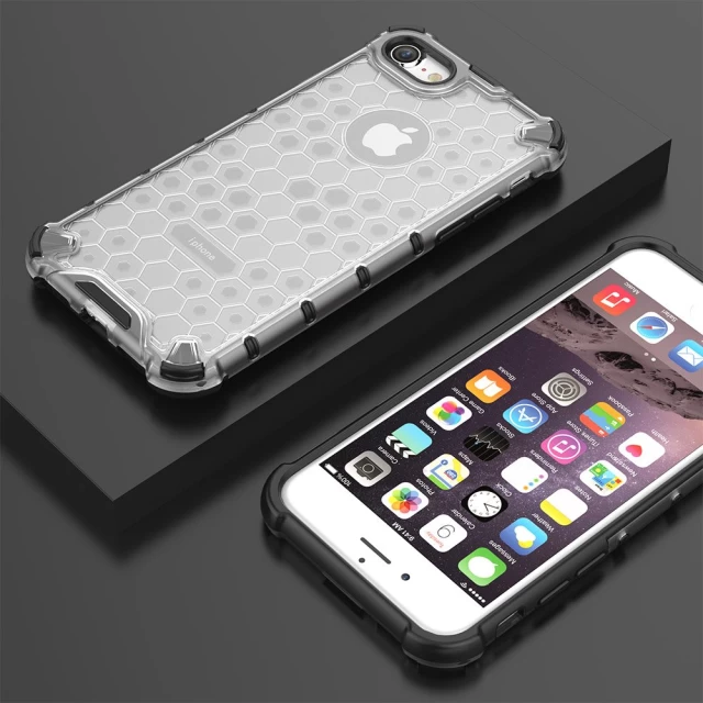 Чохол HRT Honeycomb для iPhone 8 | 7 Transparent (7426825374844)