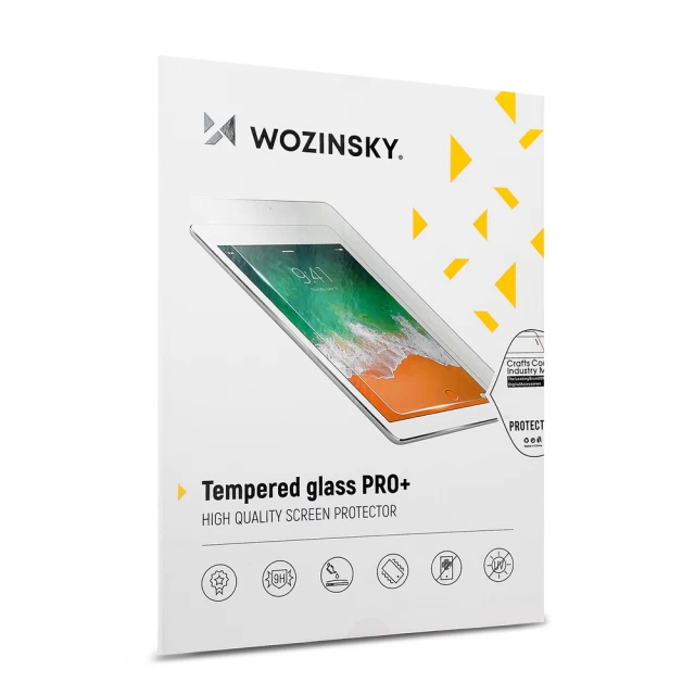 Захисне скло Wozinsky 9H Screen Protector для iPad 10.2 2021 | 2020 | 2019 Transparent (7426825376978)