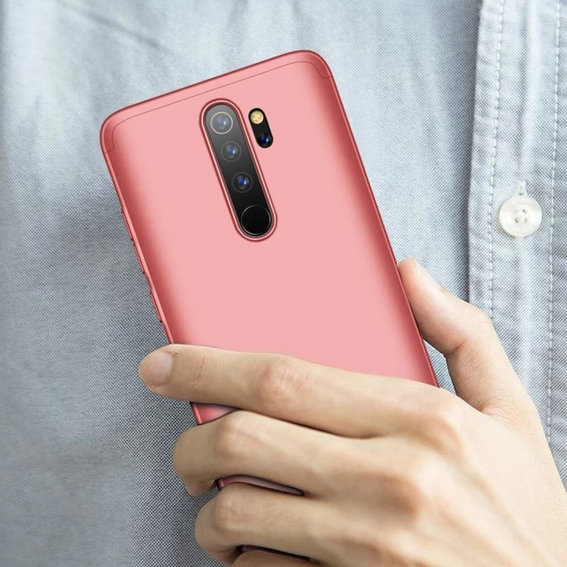 Чехол GKK 360 для Xiaomi Redmi 8A Pink (7426825377326)