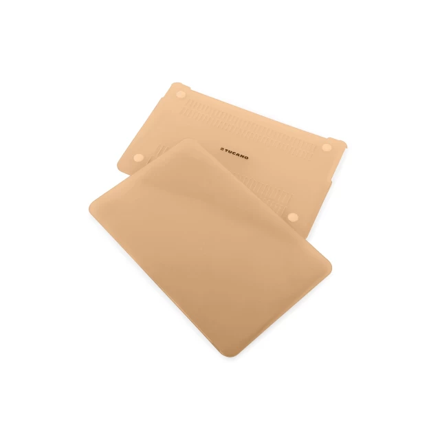 Чохол Tucano Nido Hard Shell для MacBook Air M1 13.3 (2018-2020) Gold (HSNI-MBAR13-GL)