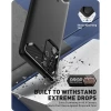 Чехол и защитное стекло Supcase Clayco Xenon для Samsung Galaxy S22 Ultra Black (810001761776)