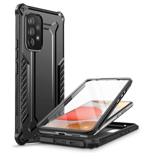Чехол и защитное стекло Supcase Clayco Xenon для Samsung Galaxy A33 5G Black (810001761813)