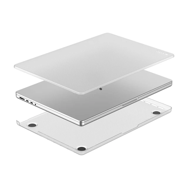 Чохол Incase Hardshell Case для MacBook Pro 14 M1/M2 Dots Clear (INMB200719-CLR)