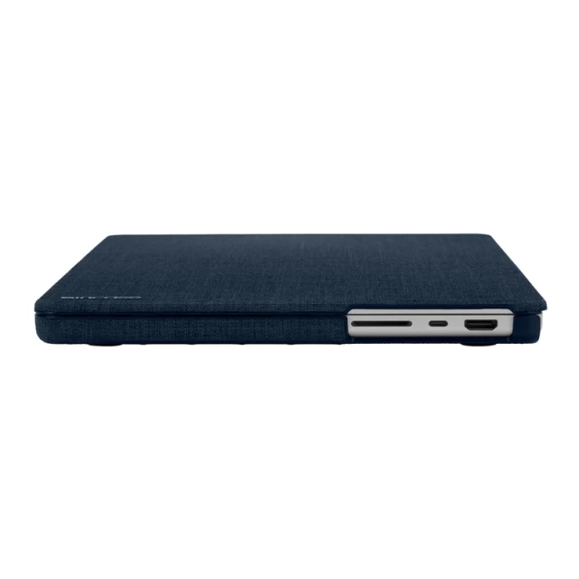 Чехол Incase Textured Hardshell in Woolenex для MacBook Pro 14 M1/M2 Cobalt Blue (INMB200720-CBT)