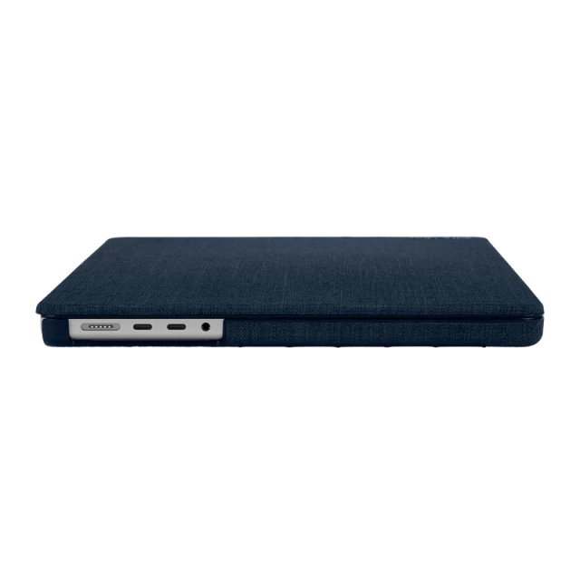 Чохол Incase Textured Hardshell in Woolenex для MacBook Pro 14 M1/M2 Cobalt Blue (INMB200720-CBT)