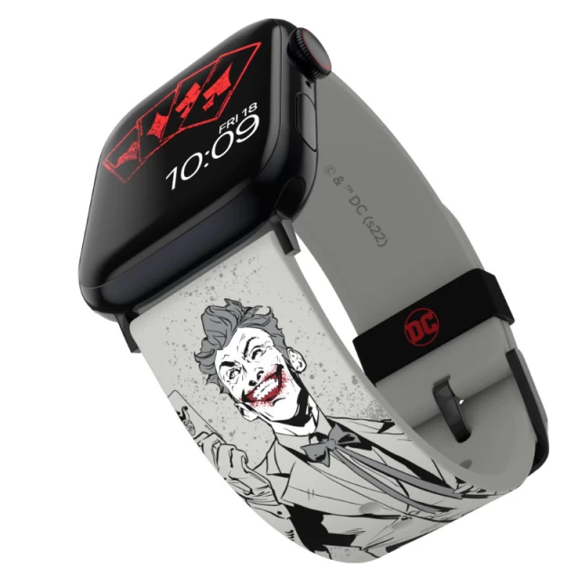 Універсальний ремінець MobyFox DC Comics для Apple Watch Jorge Jimenez The Joker Last Laugh (ST-WNR22DCJ3003)