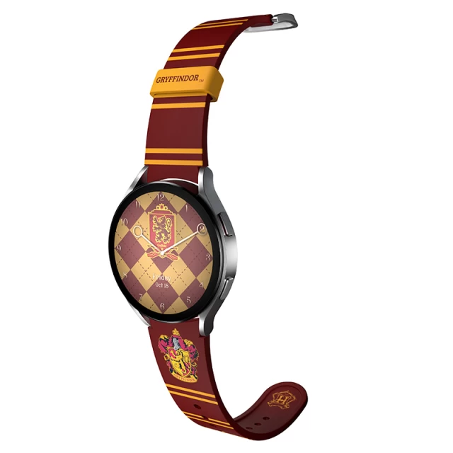 Ремешок MobyFox Harry Potter для Samsung Galaxy Watch 6 | 6 Classic | 5 | 5 Pro | 4 | 4 Classic Gryffindor (AD-ST-WNR20HPW2001-L)