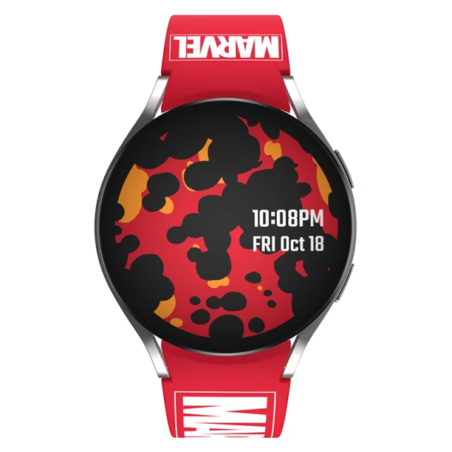 Ремінець MobyFox MARVEL для Samsung Galaxy Watch 6 | 6 Classic | 5 | 5 Pro | 4 | 4 Classic Brick Logo (AD-ST-MRV20BRK3001-L)