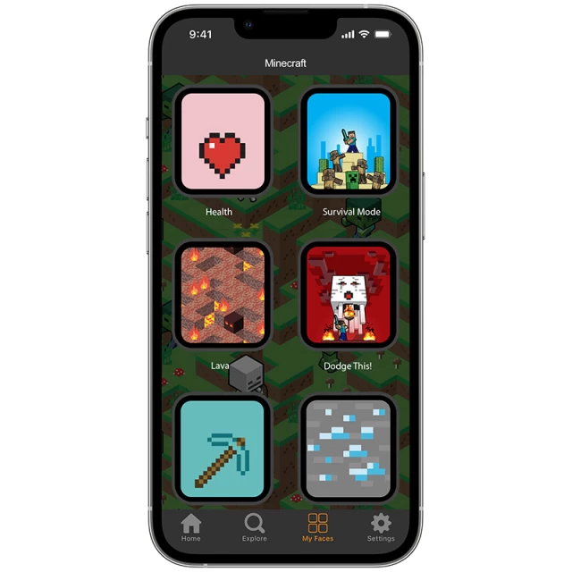Универсальный ремешок MobyFox Minecraft для Apple Watch Iconic (ST-MOJ22MCI3002)