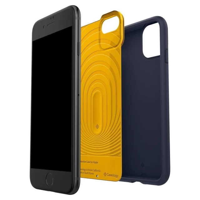 Чохол Spigen для iPhone 7 | 8 | SE 2020 | 2022 Caseology Nano Pop Blueberry Navy (ACS04345)