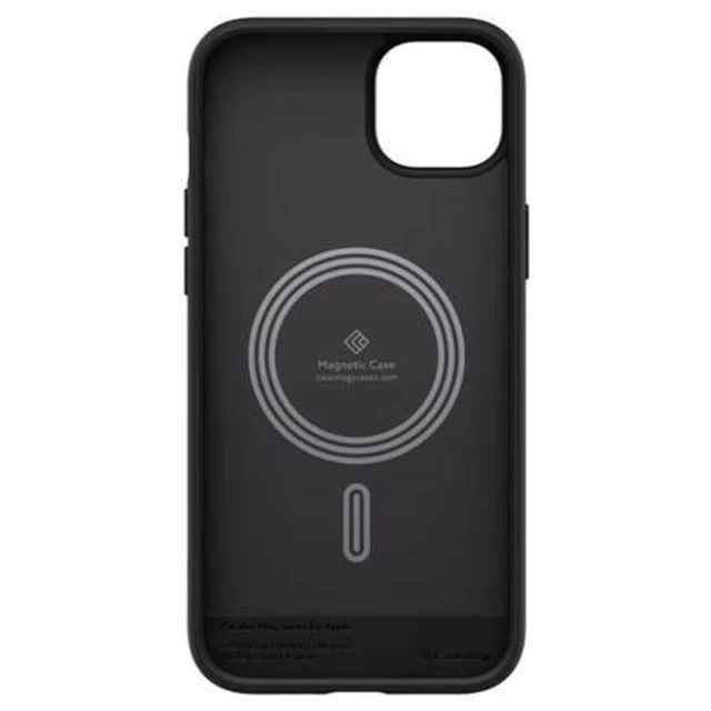 Чехол Spigen Caseology Parallax для iPhone 14 Plus Matter Black with MagSafe (ACS04927)