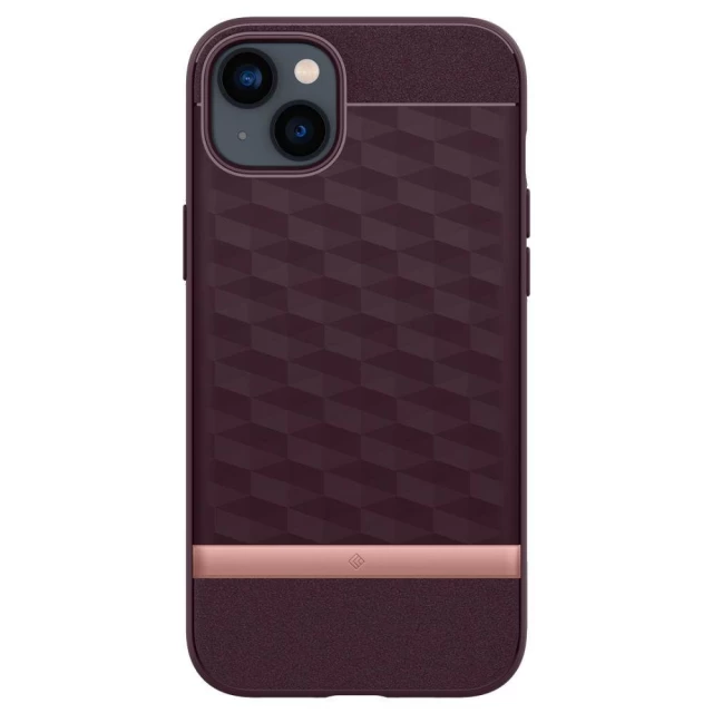 Чехол Spigen для iPhone 14 Caseology Parallax MagSafe Burgundy (ACS05076)