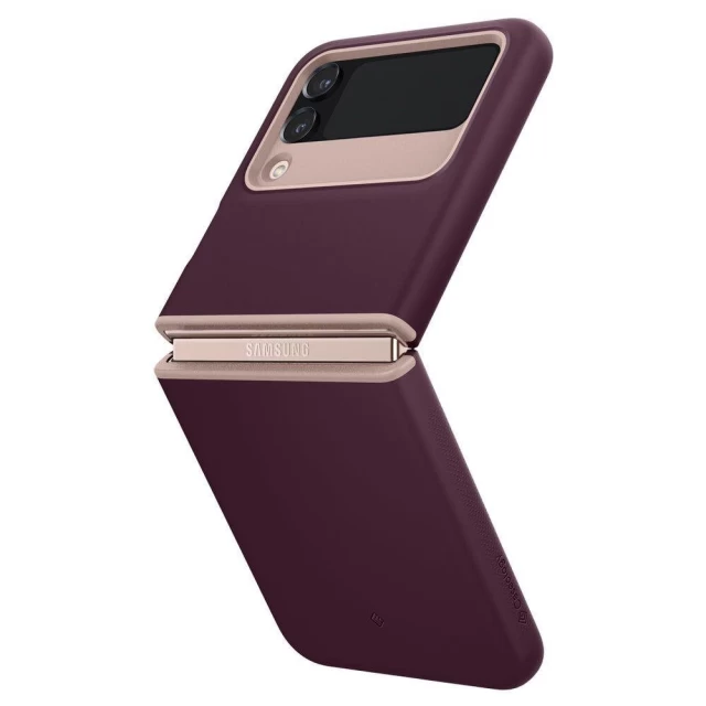Чехол Spigen для Samsung Galaxy Flip4 (F721) Caseology Nano Pop Burgundy Bean (ACS05247)