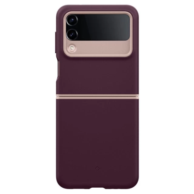 Чохол Spigen для Samsung Galaxy Flip4 (F721) Caseology Nano Pop Burgundy Bean (ACS05247)