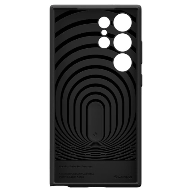Чехол Spigen Caseology Parallax для Samsung Galaxy S24 Ultra (S928) Black (ACS07318)
