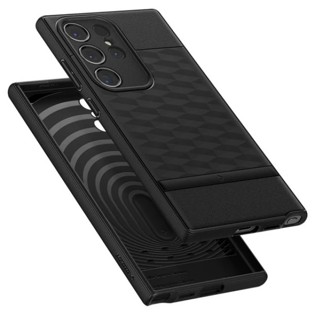 Чохол Spigen Caseology Parallax для Samsung Galaxy S24 Ultra (S928) Black (ACS07318)