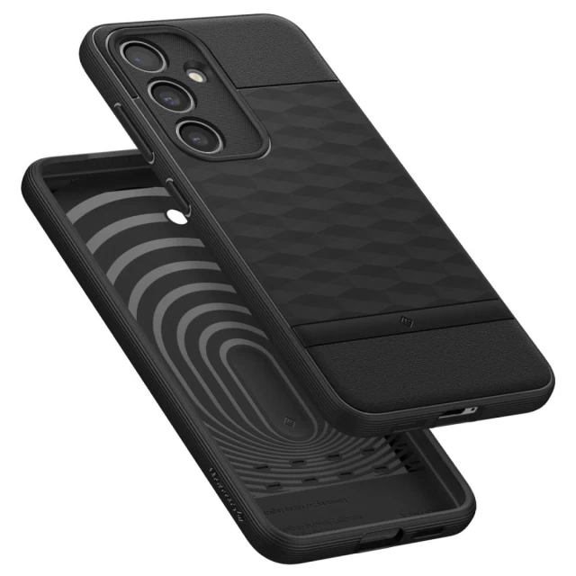 Чехол Spigen Caseology Parallax для Samsung Galaxy S24 (S921) Matte Black (ACS07368)